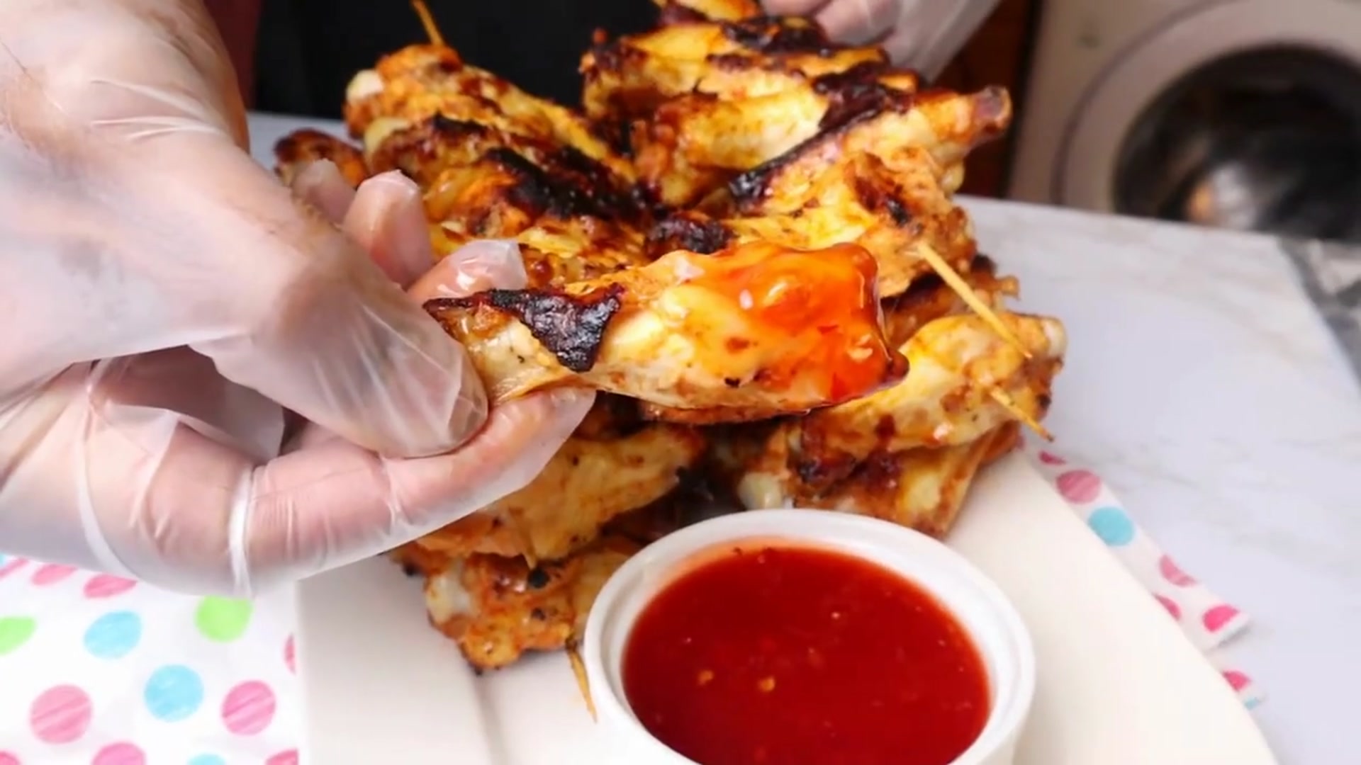 Video thumbnail for BBQ Chicken Recipe - How To Cook BBQ Chicken