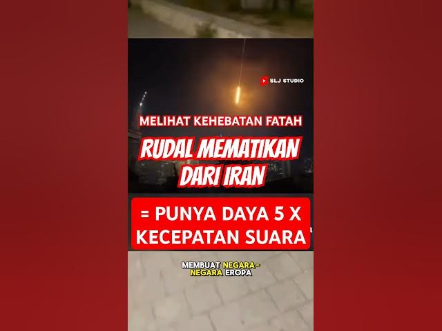 Video thumbnail for MENGENAL RUDAL FATAH - IRAN #rudalfatah #iranrudal #missilestrikes #israel #telavivdestroyed #iran