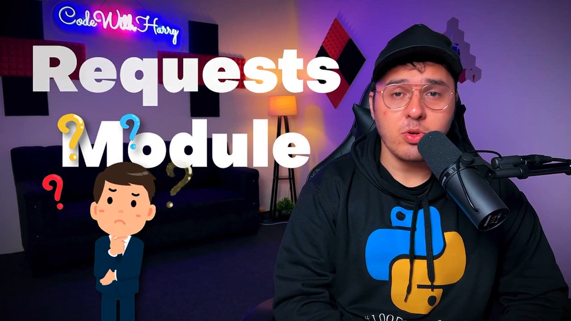 'Video thumbnail for Requests Module in Python _ Python Tutorial - Day #89'