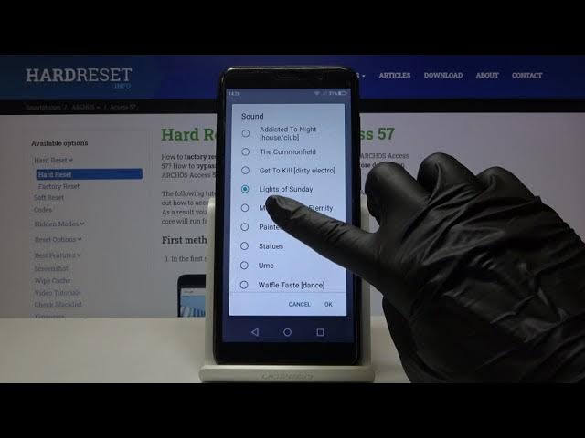 Video thumbnail for How to Change Voicemail Notifications in ARCHOS Access 57 – Find Voicemail Settings