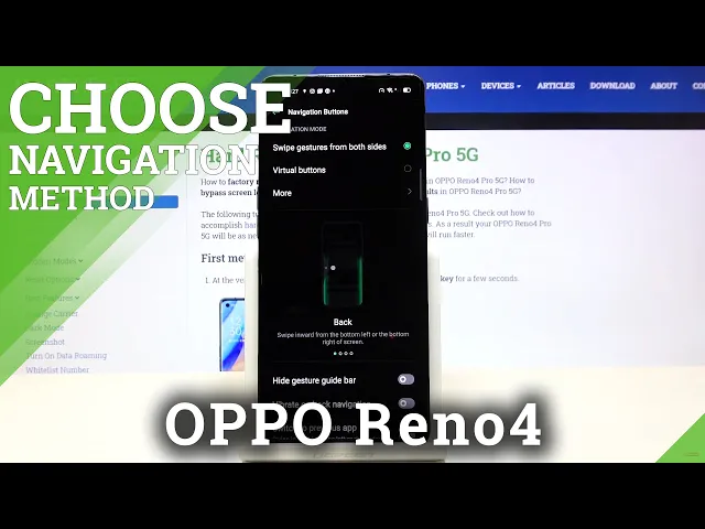 Video thumbnail for How to Enable Gesture Navigation in OPPO Reno 4 – Find Navigation Bar Settings