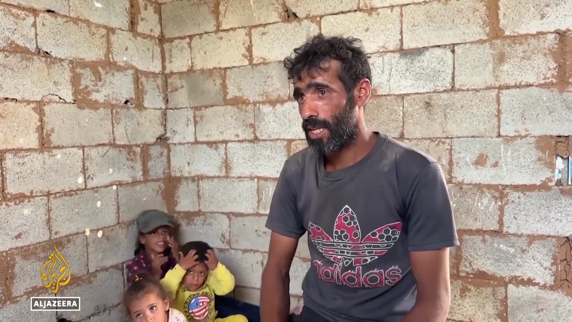 'Video thumbnail for Palestinians build new shelters as winter approaches in Gaza'