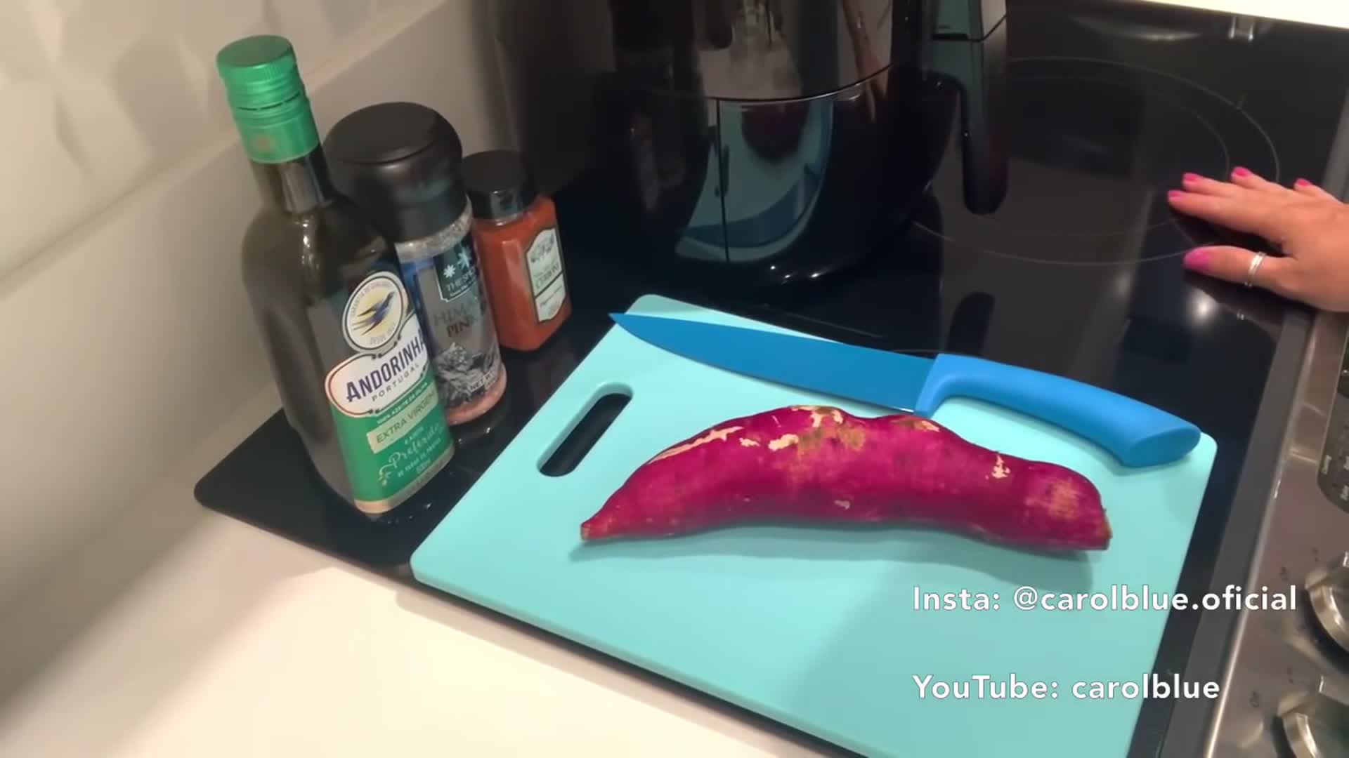 Video thumbnail for BATATA DOCE NA AIRFRYER