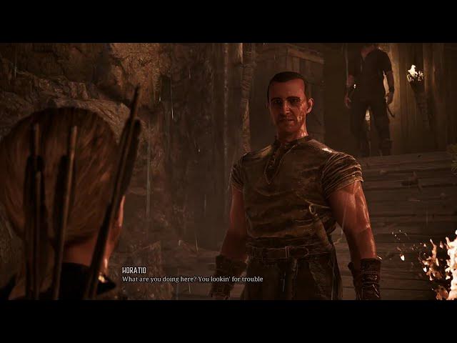 Video thumbnail for Gothic Remake - Chapter 1 The Colony: Reach New Camp: Talk with Horatio | Use NPCs To Kill Creatures