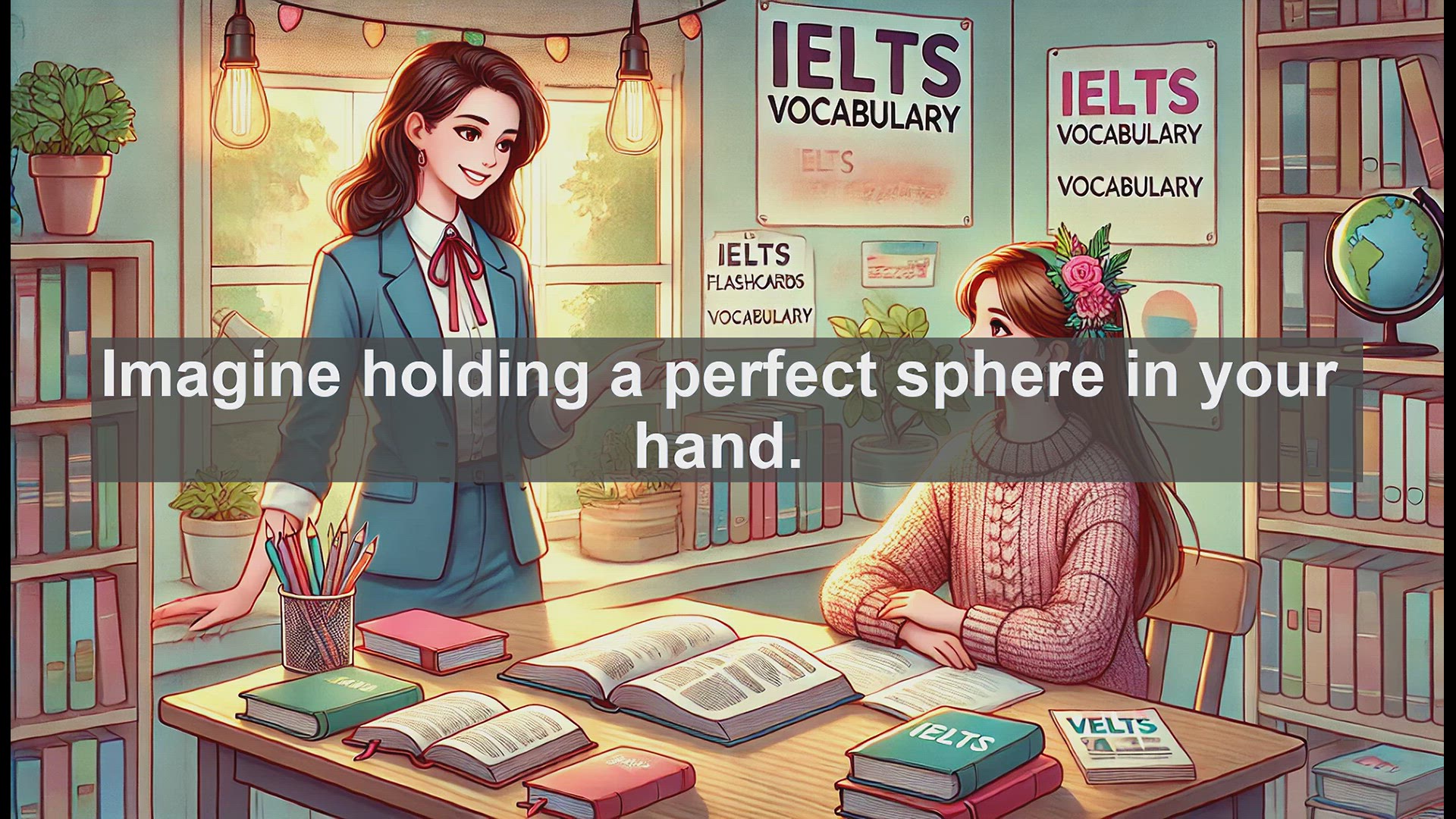 'Video thumbnail for 5000 Must Know IELTS 8.0 Vocabulary - Mastering 'Globular': Boost Your IELTS Score with Precise Vocabulary'