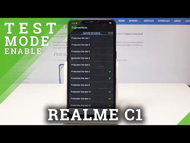 Video thumbnail for How to Enter Engineering Mode on REALME C1 - Service Menu / Hardware Test