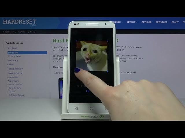 Video thumbnail for ALCATEL U5 HD - How To Add Photo To Contact