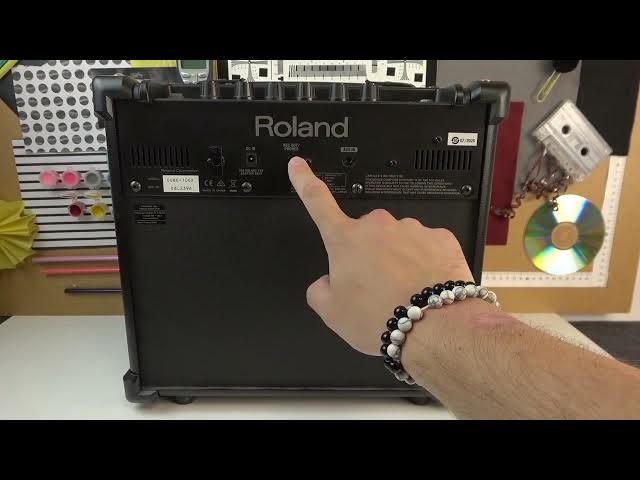 Video thumbnail for CONNECT HEADPHONES - How to Connect Headphones to ROLAND CUBE-10GX | Where is Headphones Jack?