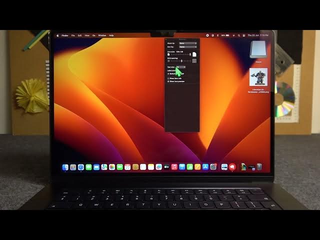 Video thumbnail for How To Change Desktop Text Size On Macbook Air M2 2023