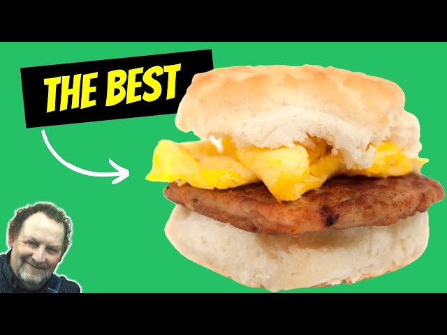 Video thumbnail for Sausage Egg And Cheese Biscuit