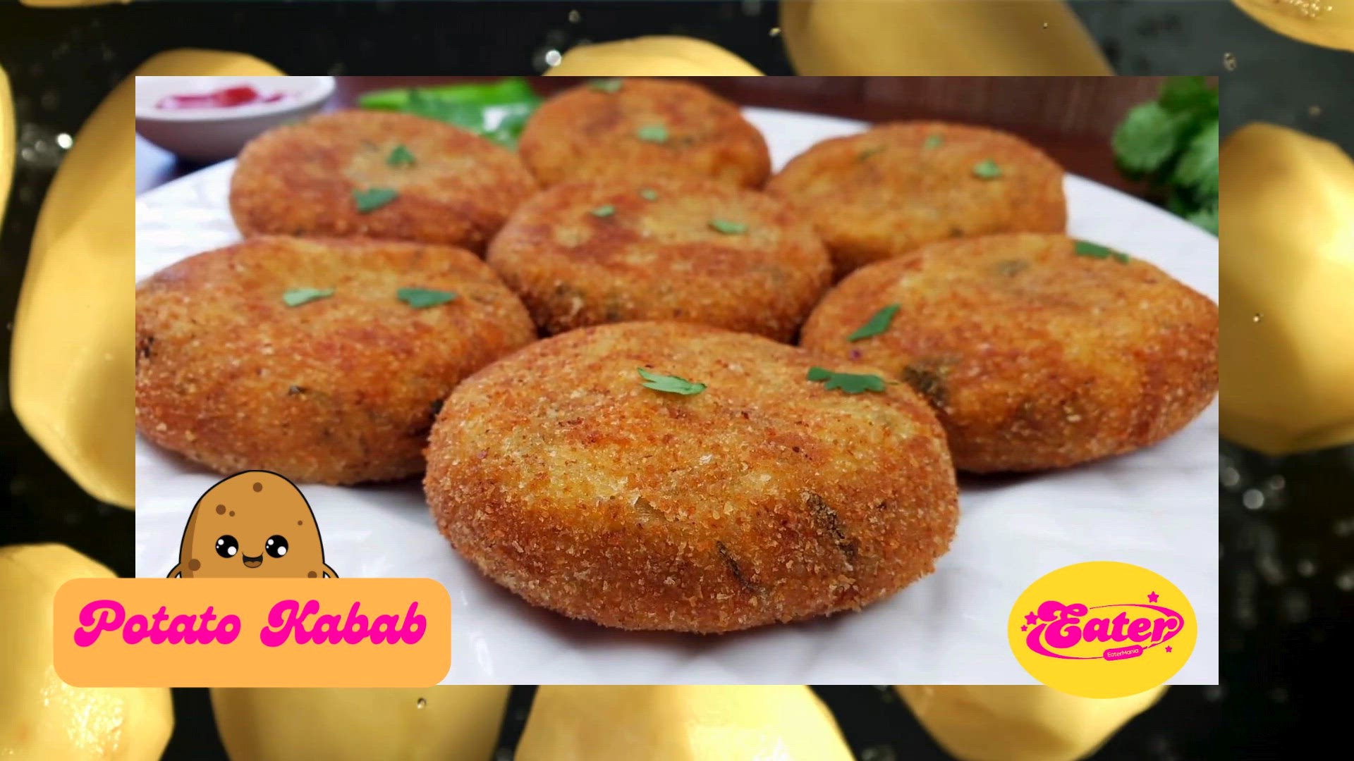 'Video thumbnail for Potato Cheese Cutlets or Aaloo Paneer Kabab Recipe'