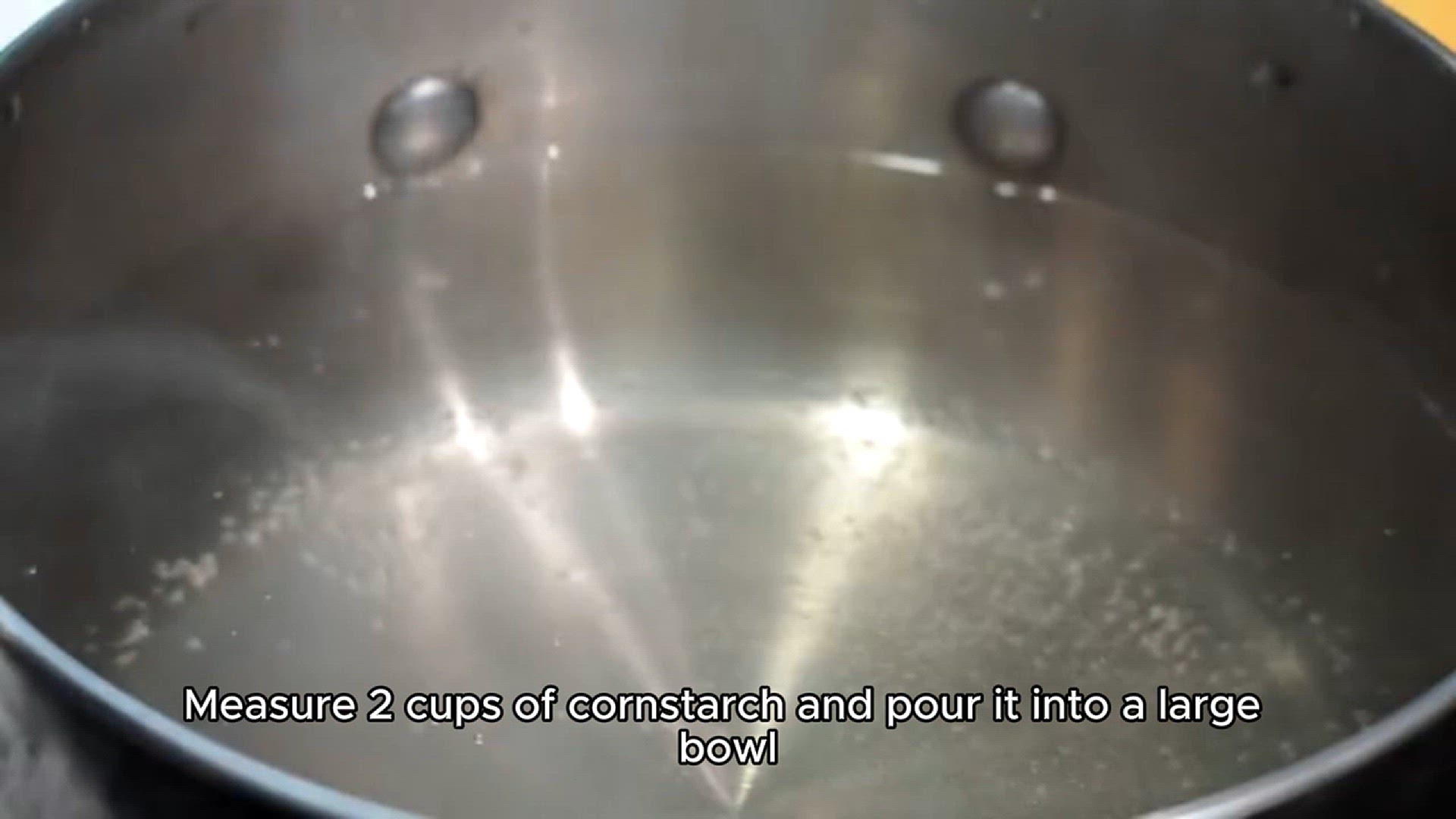 Video thumbnail for oobleck recipe