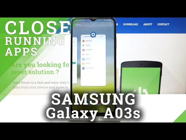 Video thumbnail for How to Turn Off Background Apps in SAMSUNG Galaxy A03s – Disable Unused Apps
