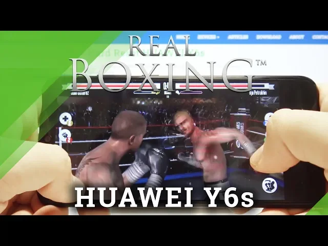 Video thumbnail for Real Boxing on Huawei Y6s – Review Android Fight Game