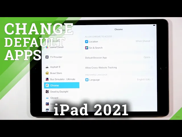 Video thumbnail for How to Change Default Browser in iPad 2021 – Set Up Default Browser