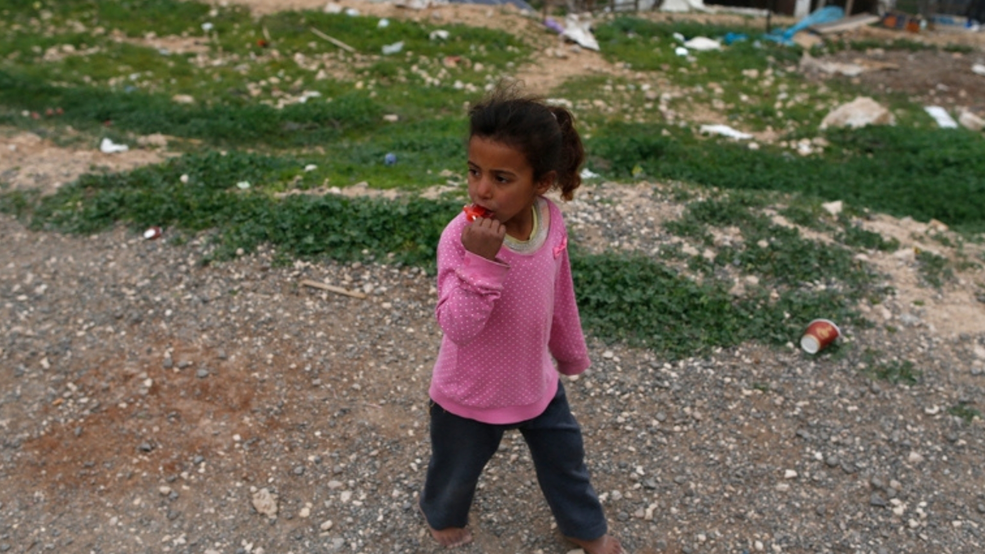 Video thumbnail for Occupied West Bank displacement: Israeli minister threatens to clear Bedouin village