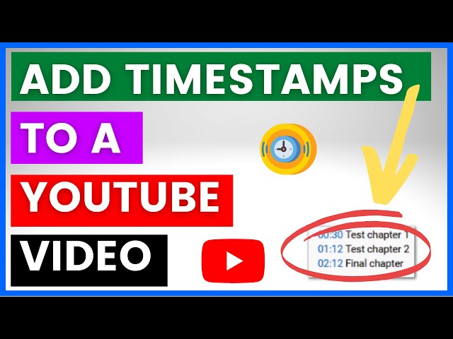 Video thumbnail for How To Timestamps To A YouTube Video? [in 2025]