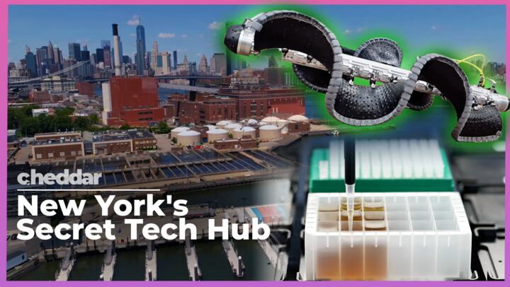 Video thumbnail for Inside Brooklyn Navy Yard, NYC's Most Surprising Tech Hub