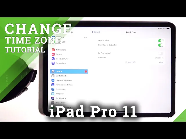 Video thumbnail for How to Set Up Date and Time in iPad Pro 11 - Customize Time Settings