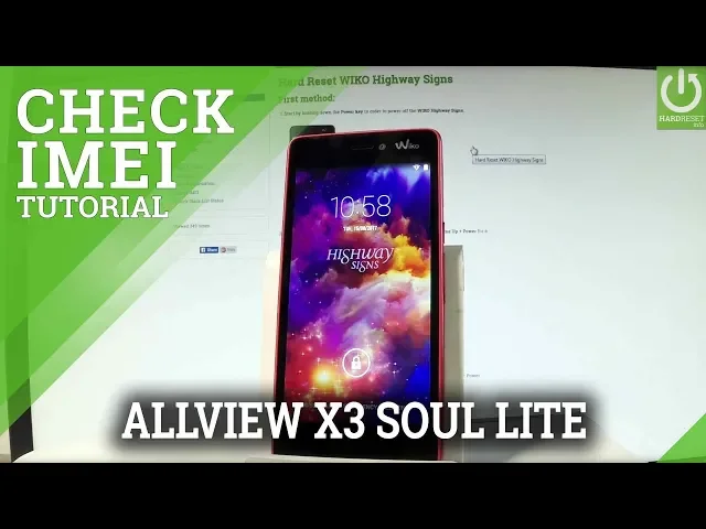 Video thumbnail for How to Check IMEI on ALLVIEW X3 Soul Lite - IMEI Information