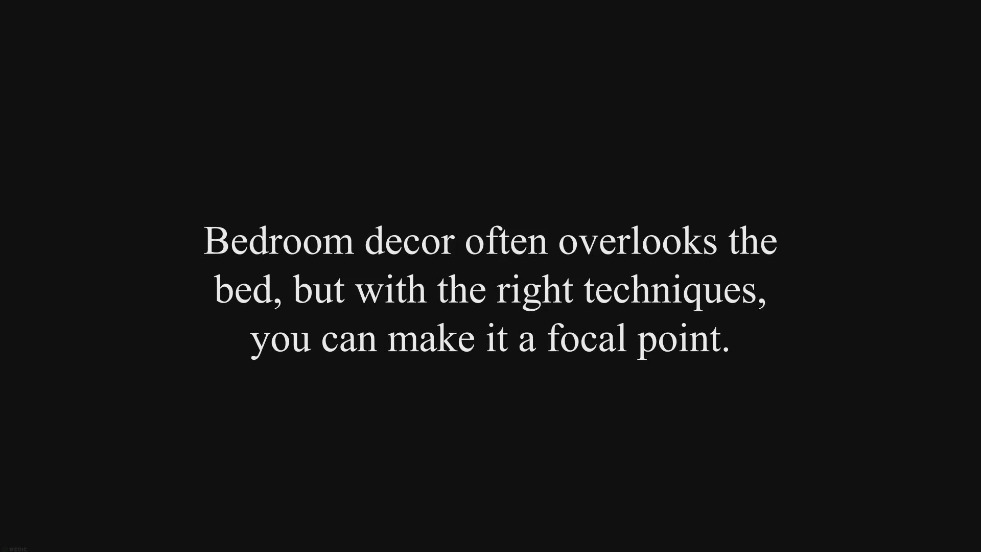 Video thumbnail for How to Decorate Beds | Transform Your Bedroom with Stunning Bed Decor Ideas