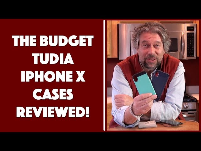 Video thumbnail for The Budget Tudia TAMM & MERGE iPhone X Cases - REVIEWED