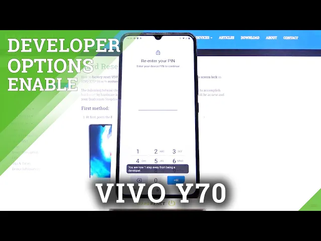 Video thumbnail for How to Unlock Developer Options in VIVO Y70 – Allow USB Debugging