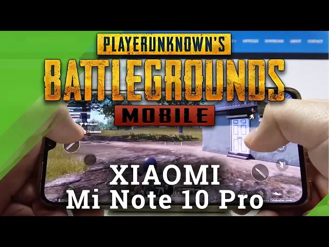 Video thumbnail for How PubG works on XIAOMI Mi Note 10 Pro – Gameplay