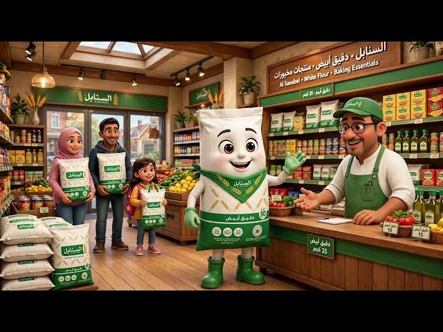 Video thumbnail for 🌾 قصة سنبولي العجيبة! من حبة القمح إلى مائدة كل بيت 🍞 | قصة كرتونية ثلاثية الأبعاد