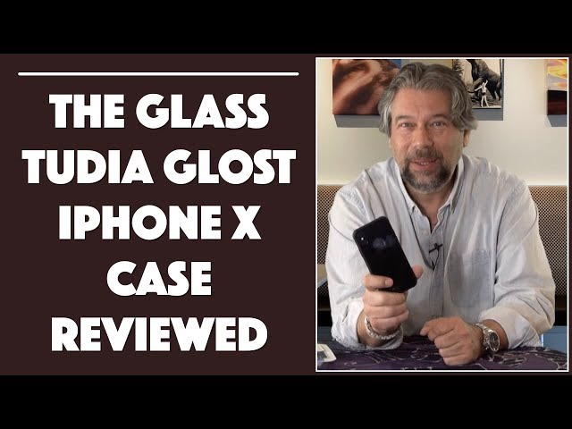 Video thumbnail for Tudia GLOST Glass iPhone X Case - REVIEWED