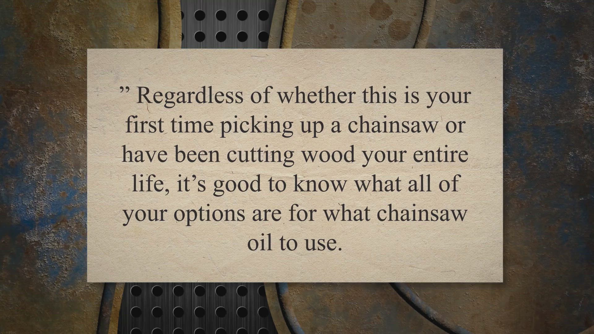 Video thumbnail for What Can I Use for Chainsaw Bar Oil? (The Standard and Substitutes)