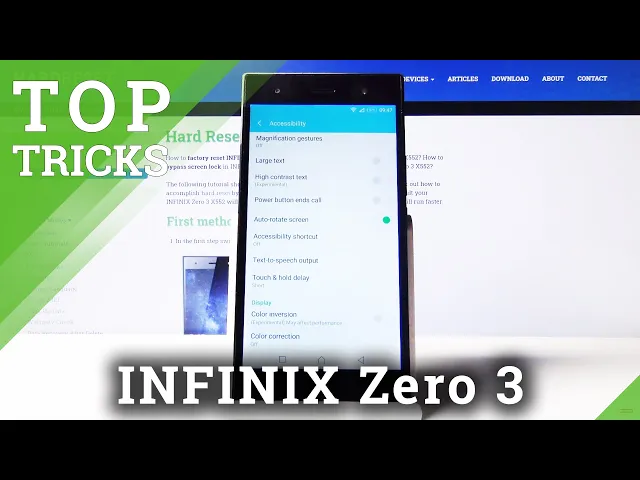 Video thumbnail for TOP TRICKS for INFINIX Zero 3 – Best Apps / Super Features / Cool Options