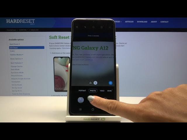 Video thumbnail for How to Set Camera Timer in SAMSUNG Galaxy A12 – Adjust Camera Timer