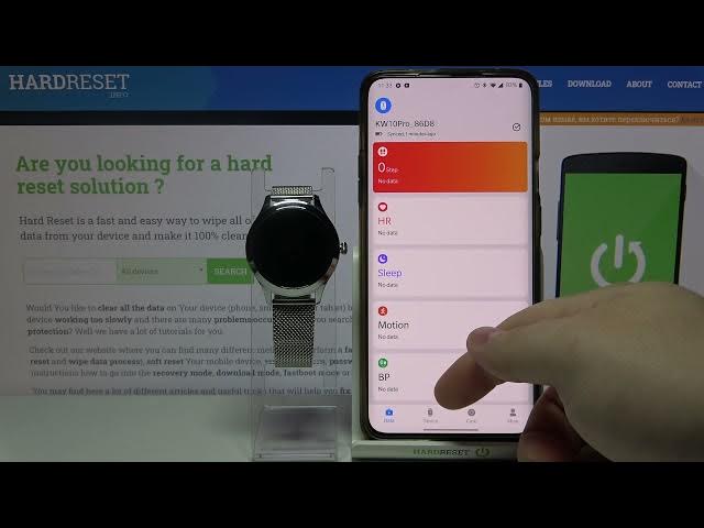 Video thumbnail for How to Hard Reset KINGWEAR KW10 Pro using Phone App – Erase Connection