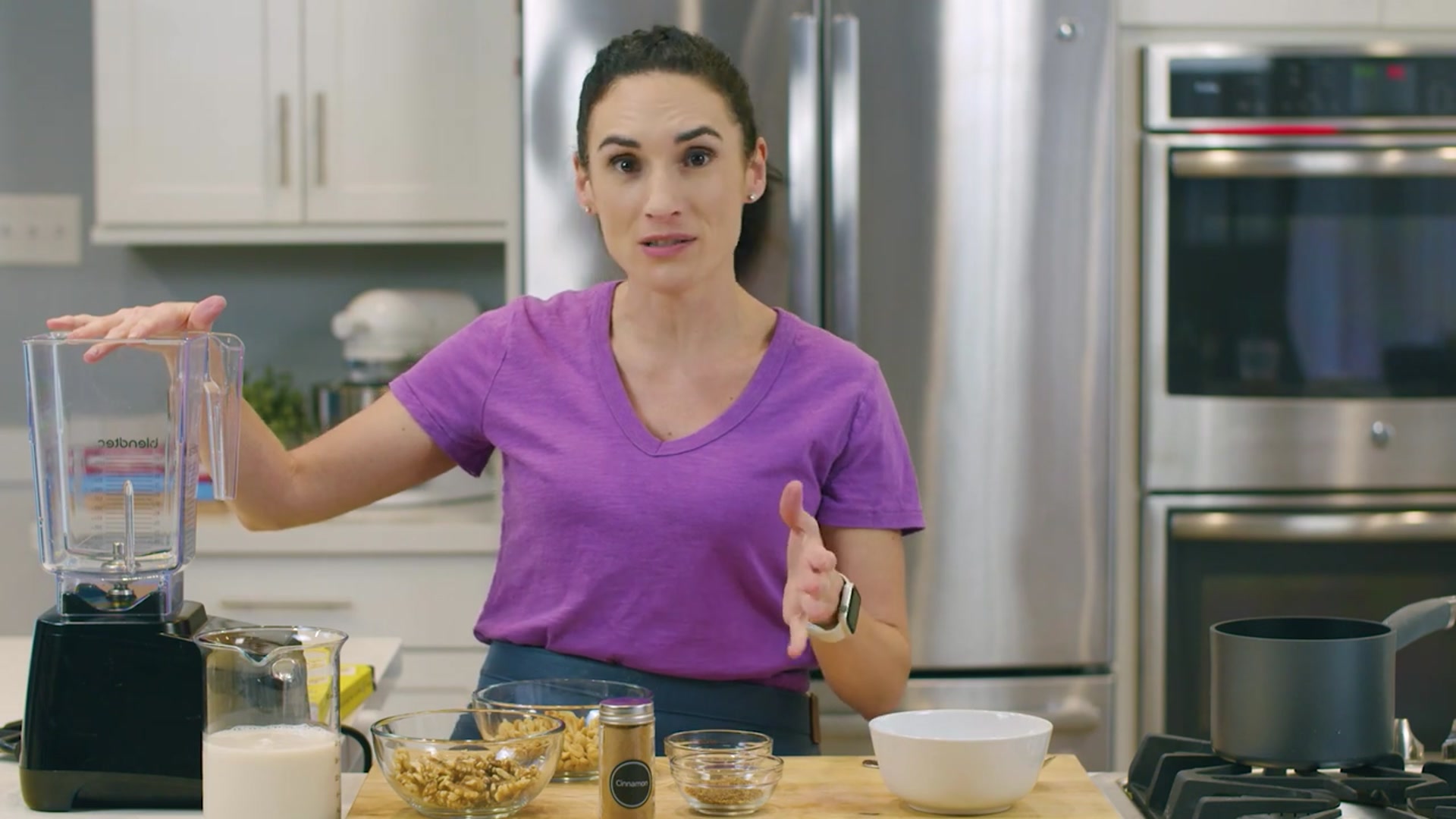 Video thumbnail for Paleo Oatmeal EASY No oats oatmeal (720P HD)