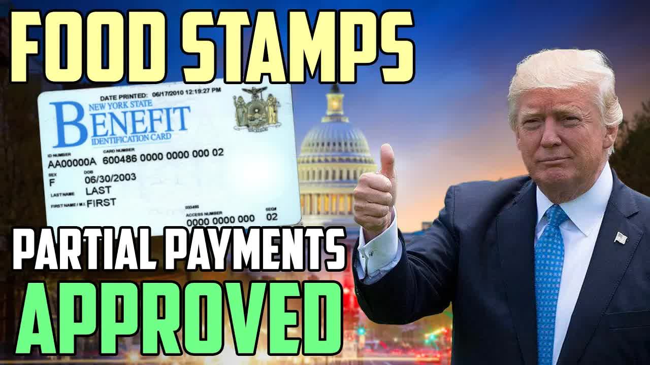 Video thumbnail for ben hedges: trump administration food stamps update: partial payment in november