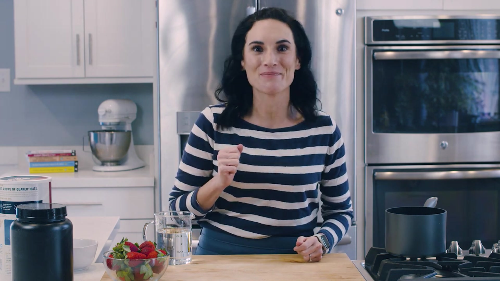 Video thumbnail for Easy High Protein Oatmeal for Busy Mornings(720P HD)