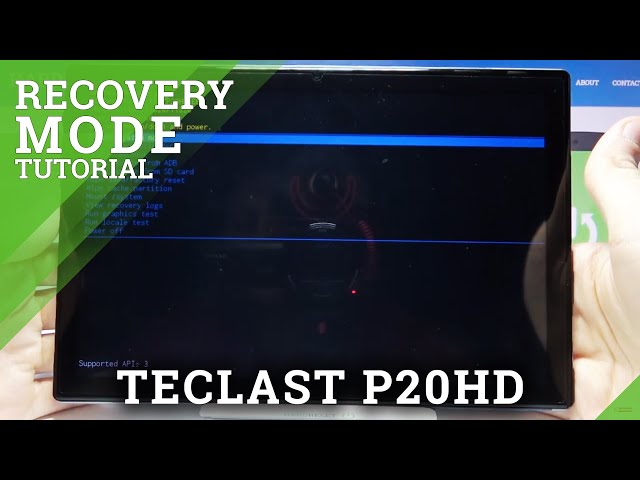 Video thumbnail for How to Enter Recovery Mode in TECLAST P20HD – Enter Hidden Menu
