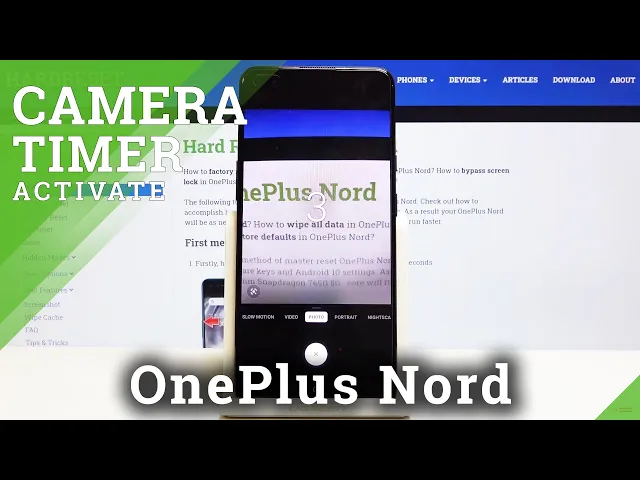 Video thumbnail for How to Activate Camera Timer in OnePlus Nord – Camera Settings
