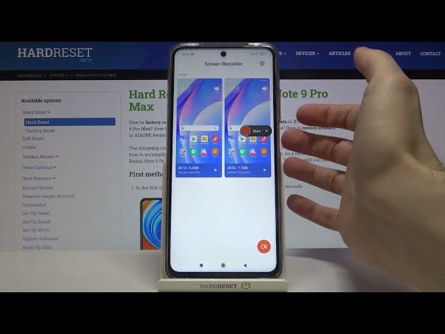 Video thumbnail for How to Record Screen in XIAOMI Redmi Note 9 Pro Max – Screen Recorder
