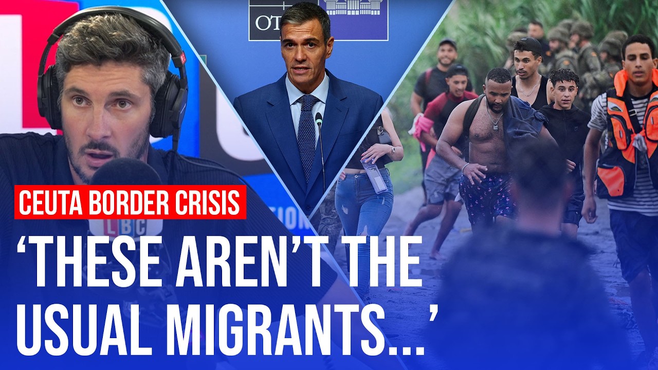 Video thumbnail for 'There's something odd about this invasion...' | Ceuta border incident