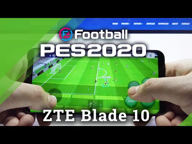 Video thumbnail for ZTE Blade 10 - Pro Evolution Soccer * PES * Game Test!