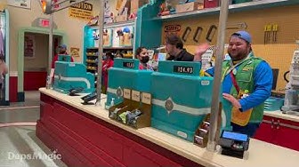 'Video thumbnail for Tour of EngineEAR Souvenirs in Mickey's Toontown on Reopening Day - Disneyland - March 19, 2023 4K'