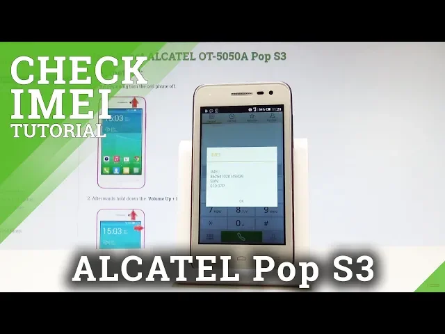 Video thumbnail for How to Check IMEI and Serial Number in ALCATEL Pop S3 |HardReset.Info