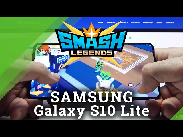 Video thumbnail for Samsung Galaxy S10 Lite - Smash Legends  Game TEST