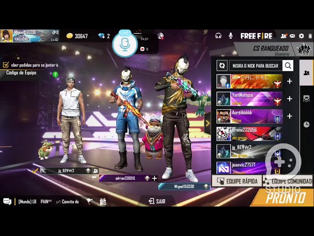 Video thumbnail for [SGETHER STUDIO] jogando REE REE IRE vem pra