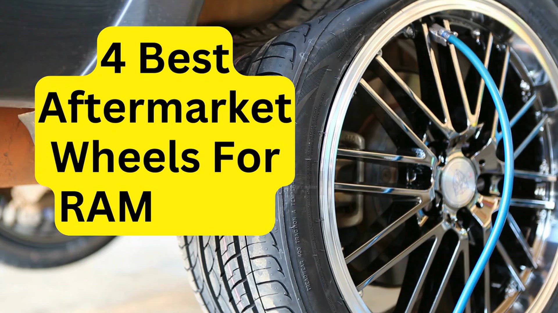 'Video thumbnail for 4 Best Aftermarket Wheels For RAM 1500'