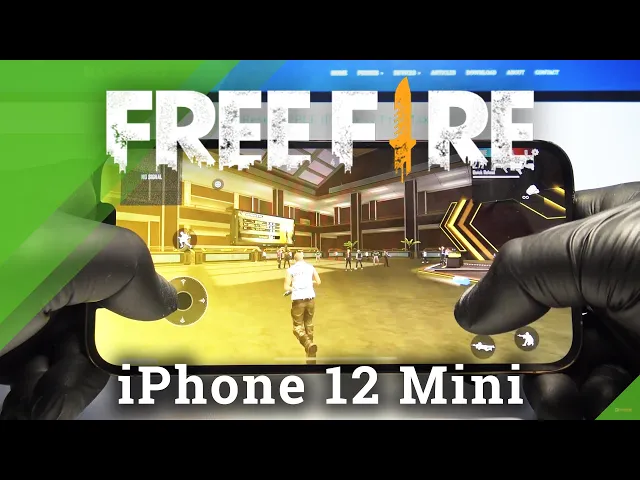 Video thumbnail for iPhone 12 Mini - GARENA Free Fire - Settings & Gameplay