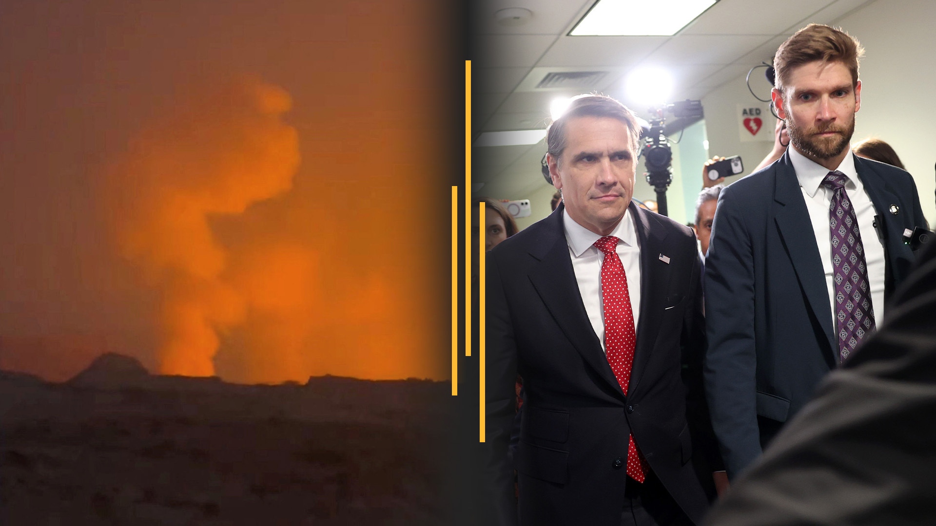 Video thumbnail for US hits Iran after promised retaliation; GOP senators delay Blanche nomination