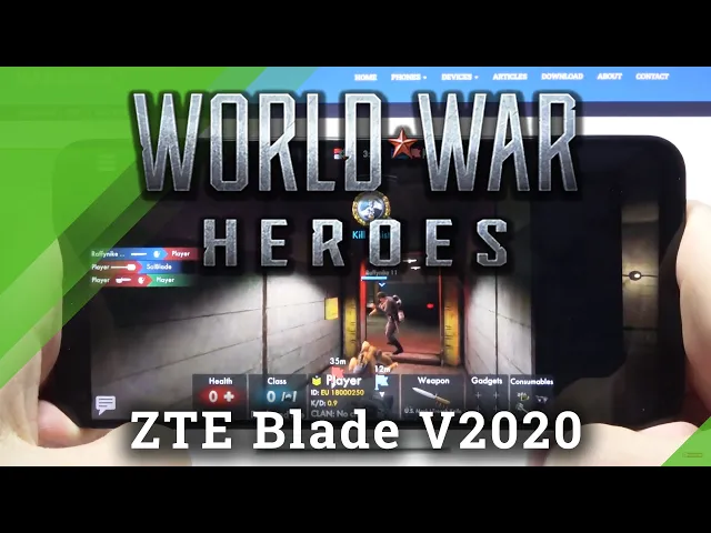 Video thumbnail for ZTE Blade V2020 - World Wars Heroes | How it Works?
